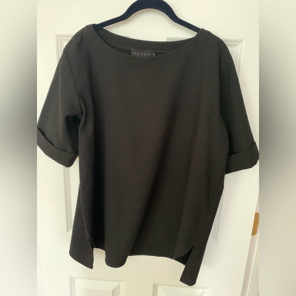 Hatch The Everyday Top, black, size 0